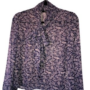 Women's Paisley Blouse